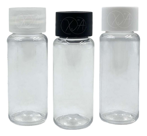 Botella Plástico 20 Ml Mini Envase Con Tapa X 100 