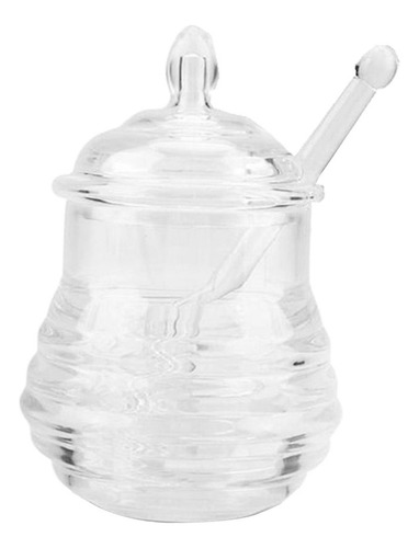 Frasco Suco Mel Vidrio Transparente 245 Ml