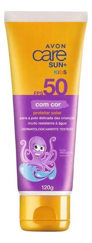 Protetor Solar Com Cor Sun+ Kids Fps 50 - 120g