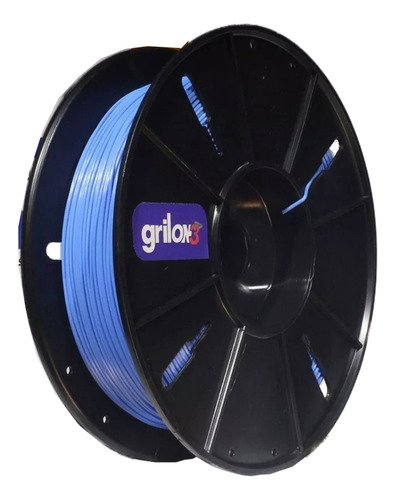 Imagen 1 de 1 de Filamento 3D PLA Boutique Grilon3 de 1.75mm y 1kg celeste
