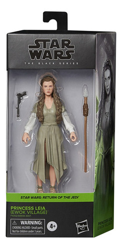 Figura De Acción Hasbro The Black Series Princess Leia 4