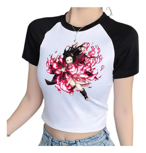 Camiseta Mujer Kimetsu No Yaiba Nesuko 