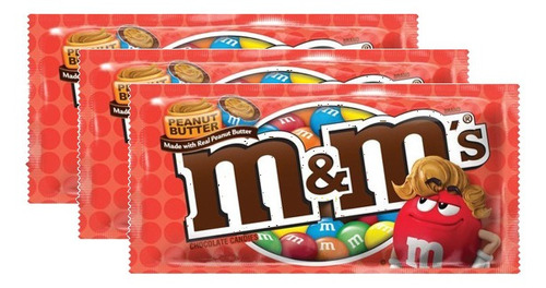 M&m's Peanut Butter - Chocolate E Manteiga De Amendoim 46,2g