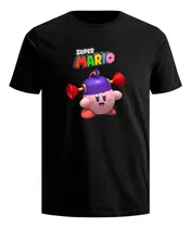 Comprar Playera Mario Bros Kirby Nintendo 64 Super Mario, Mario Kart
