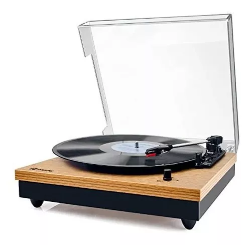 Tocadisco - Tocadisco Lp - Tocadiscos de vinilo Bluetooth de 3 velocidades  con altavoces estéreo incorporados, reproductor portátil Tocadisco Lp