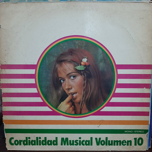 Vinilo Cordialidad Musical Vol 10 Faith Caravelli Connif Cp2