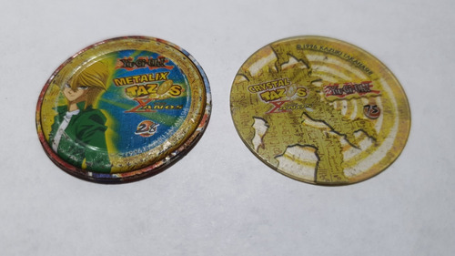 Tazos Yu-gi-oh! X Años, Metalix, Silver, Crystal Y Chokas (Usado)