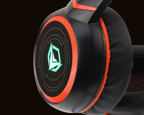 Imagen 9 de 12 de Auriculares Gamer Hifi 7.1 Meetion Hp030 Negro Y Naranja Luz