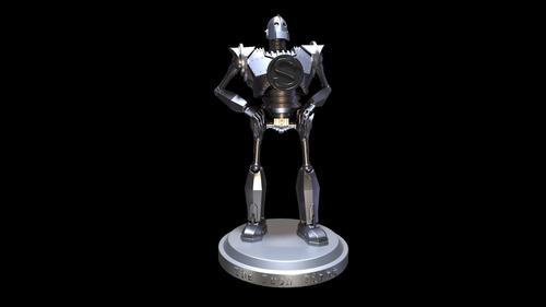 Imponente Figura Del Gigante De Hierro Para Tu Hogar