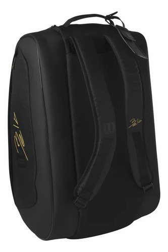 Maleta Para Pádel Bela Super Tour Dorada Wilson Color Negro