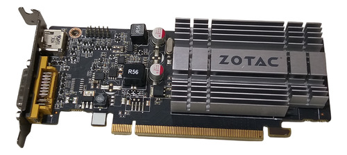 Placa Vídeo Zotac Nvidia Gt218 8400 G5 512 Mb 64bit Ddr2 (Usado)