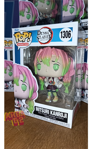 Figura De Accion Mitsuri Kanroji 1306 Funko Fair 2023 Demon Slayer: Kimetsu No Yaiba Funko Pop