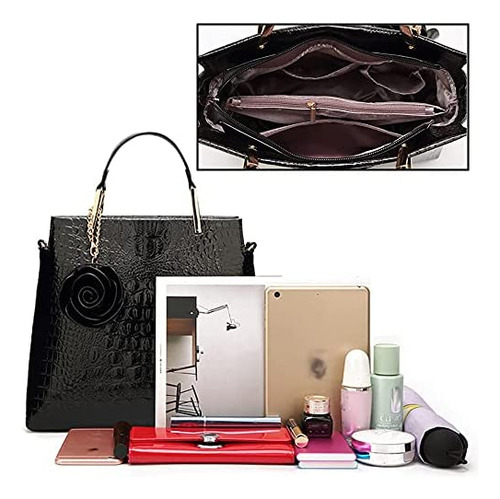 Ziming Bolsos De Mano Para Mujer Bolsos De Mano Con Asa Supe