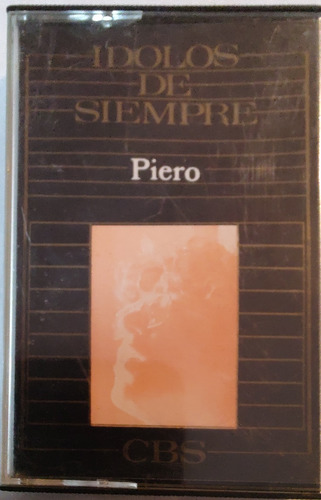 Cassette De Piero Ídolos De Siempre (2694