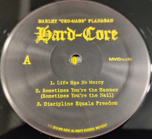 Harley 'cro-mags' Flanagan Hard-core Dr. Know Ep 12' Agnosti (Usado)