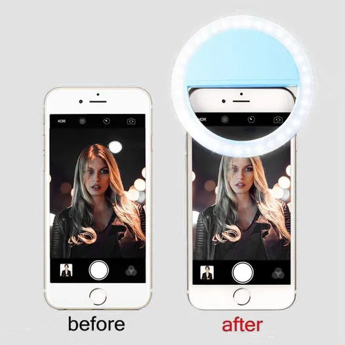 Selfie Ring Light Aro De Luz Led Recargable Usb Para Selfie (BLANCO/ROSA) »  Gomatodo Bridgestone Distribuidor Oficial