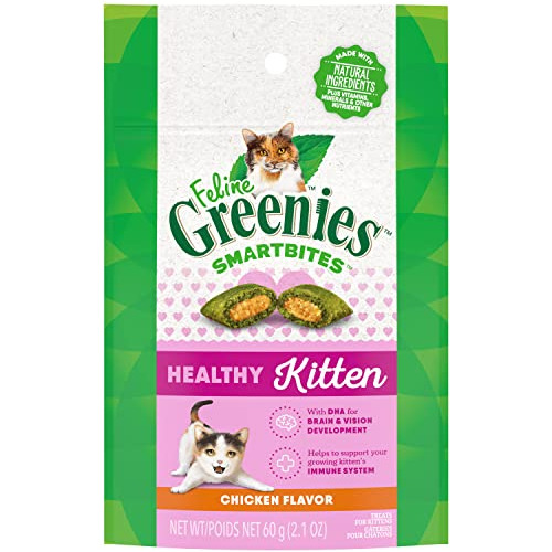 Feline Greenies Smartbites Golosinas Saludables Para Gatitos