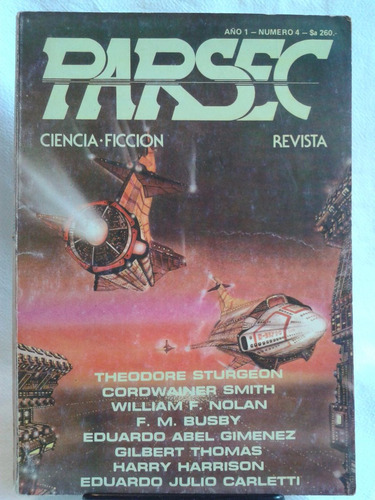 Imagen 1 de 5 de Revista Parsec Ciencia Ficcion Año 1 N1 Mayo 1984 Filofalsia