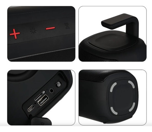 Parlante A85 Bt - Sonido Potente Y Diseño Moderno Negro
