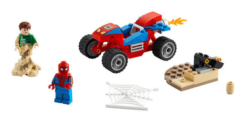 Imagem 2 de 2 de Lego Marvel Confronto Homem Aranha E Sandman 45 Peças 76172