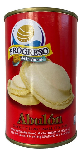 Abulón Progreso De La Bocana Lata De 454g