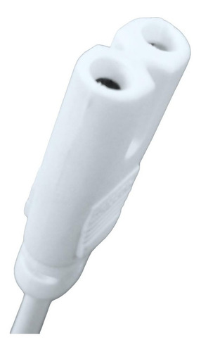 Conexión Lámparas Led, Mxcbn-001, 1pz, 1m, 13x6.5mm, Blanco, Estructura Blanco