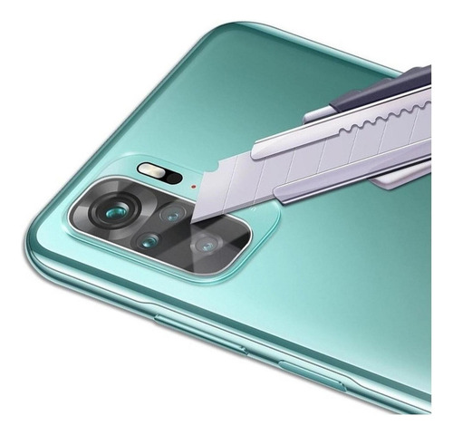 Imagen 3 de 4 de Xiaomi Redmi Note 10 Pack 2 Vidrios Templados Cámara