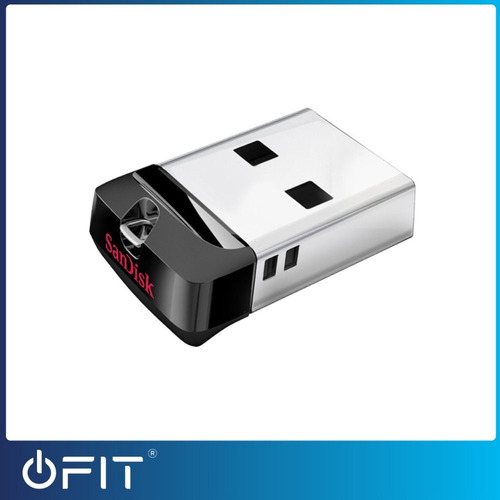 Imagen 3 de 7 de Pendrive SanDisk Cruzer Fit 16GB 2.0 negro