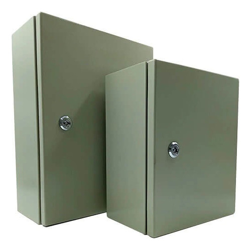 Gabinete Caja Control Metálico Intemperie Ip65 40x30x20 Cm
