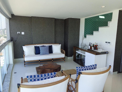 Imagem 6 de 30 de Cobertura Com 5 Dormitórios À Venda, 390 M² Por R$ 3.700.000,00 - Enseada - Guarujá/sp - Co0330