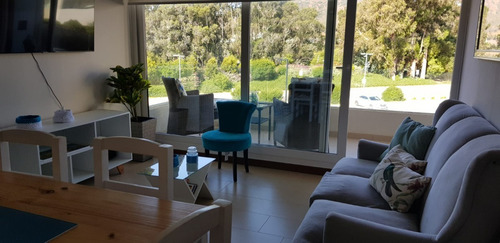 Arriendo Cómodo Depto. 2 Dorm/ Papudo Laguna- 5 Personas