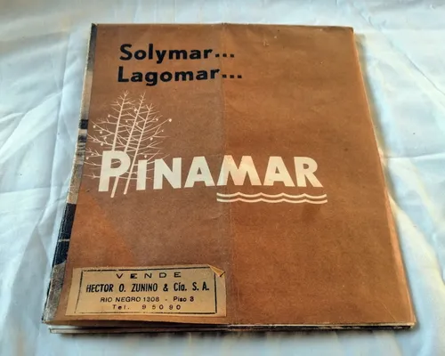 comprar Antiguo Folleto Balneario Pinamar Canelones 1945