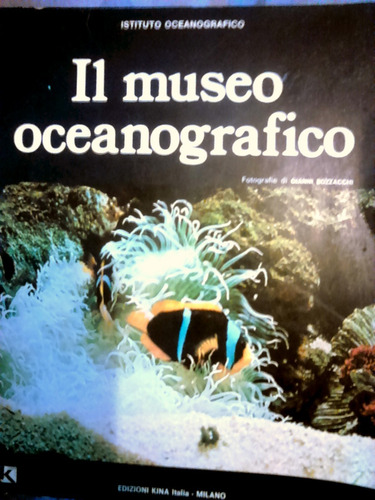 Libro Italiano Il Museo Oceanografico Mónaco Guía 