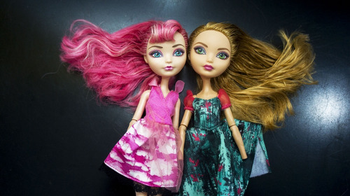 Lote De Bonecas Ever After High Cupido Ashlynn Ella