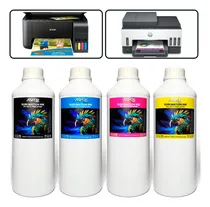 Comprar 4 Tintas Para Sublimación 1000ml C\u002Fu Colores Premium Surtido