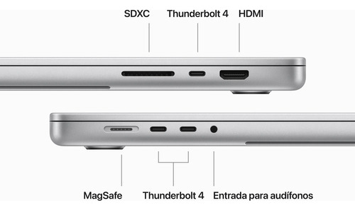 Apple MacBook Pro 16 Chip M3 Pro 18gb Ram 512gb Plata
