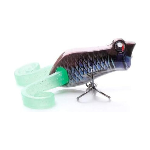 Señuelo De Pesca Topwater Forma De Rana Cuerpo Duro, P...