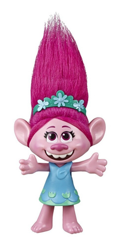 Trolls World Tour Muñeca Poppy Cantante Pop 23cm E6572