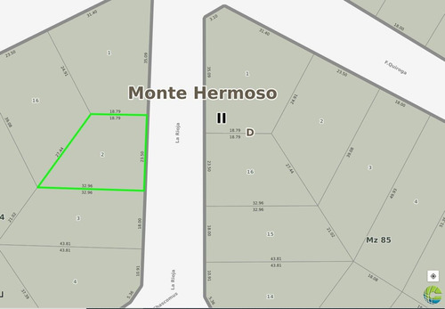 Terreno / Lote En Venta De 608m2 Ubicado En Monte Hermoso