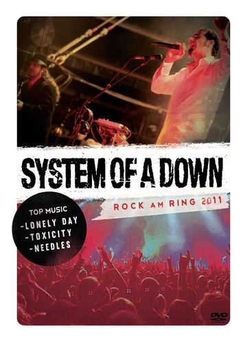 Dvd System Of A Down Rock Am Ring 2011