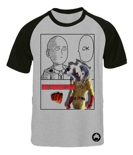 Remera Camiseta Manga Anime Saitama One Punch-man -nika.mvd