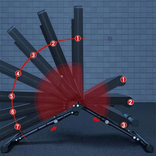 Banca Para Abdominales Multiuso +2 Ligas +soporte De Plancha