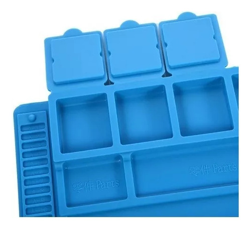 Manta Antiestatica Silicona Individual Tecnicos Oferta!!! Celeste