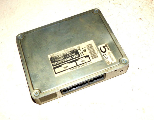 Computador Ecu 89661-16500 Toyota Tercel 1.5 Año 1995 A 1997