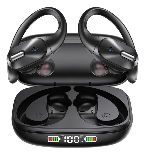 Producto Generico - Auriculares Bluetooth Inalámbricos Con. Color Negro