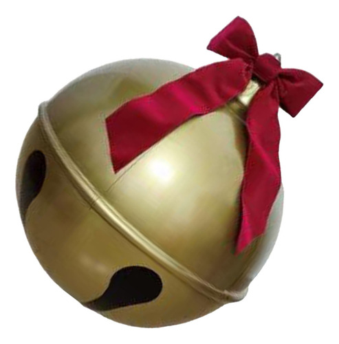 Adorno Gigante Con Forma De Bola De Navidad Inflable Con For