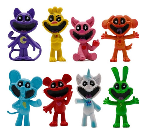 8 Modelos: Criaturas Sonrientes, Animales, Figuras Caseras.