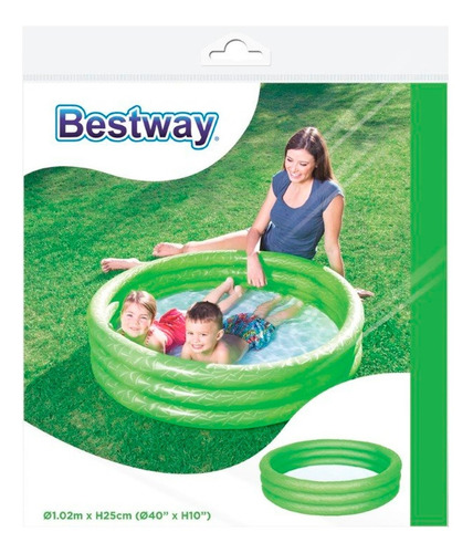 Pileta Inflable Infantil Chica Bestway De 3 Aros
