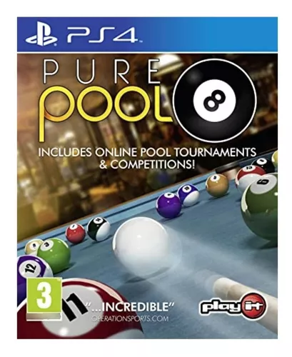 Pool Nation Ps4 - Jogo Sinuca Midia Fisica Lacrado