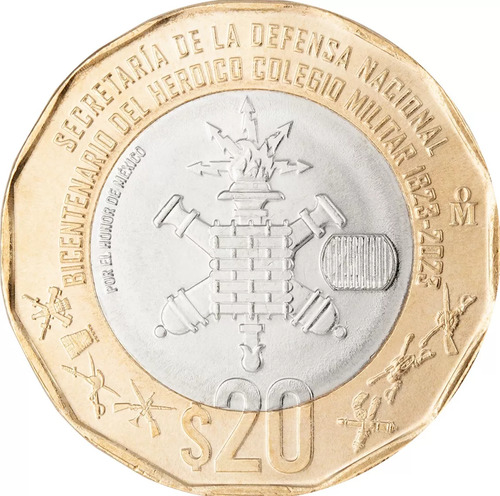 Nuevas Monedas 20 Pesos Coleccion Completa En Su Capsula